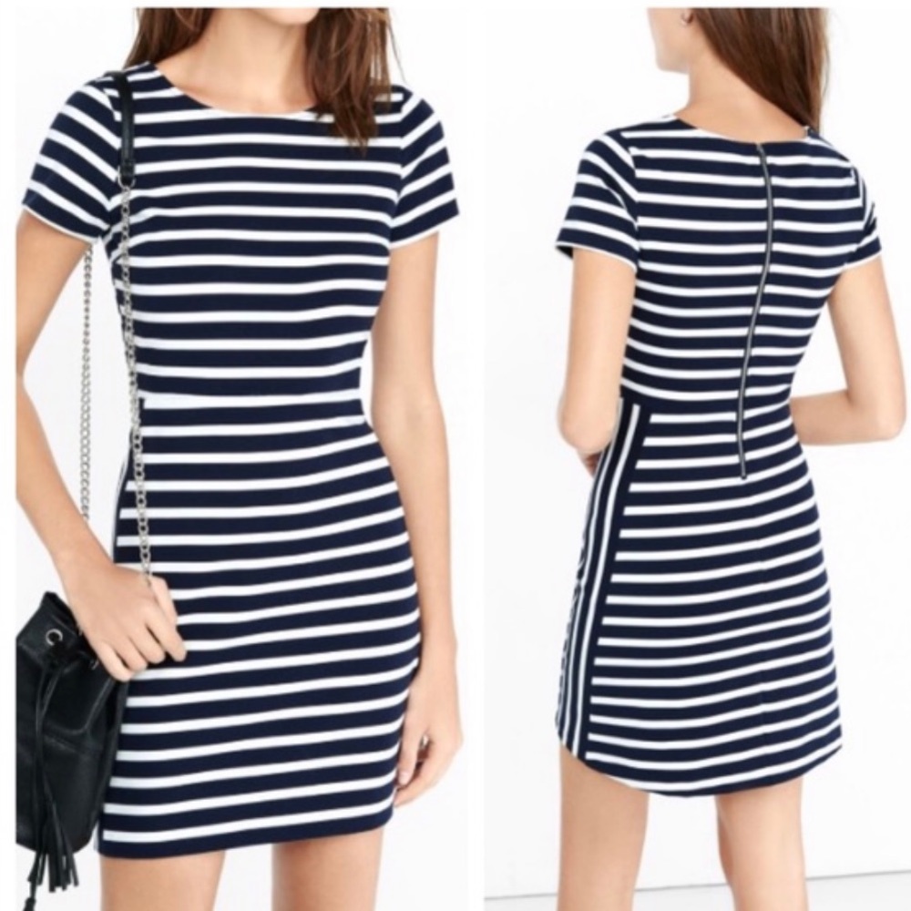 Express striped dress